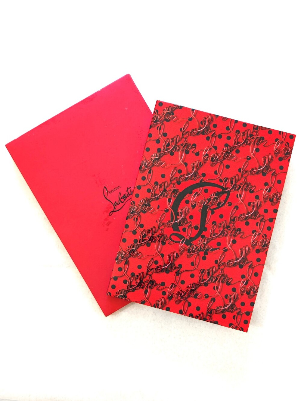 Christian Louboutin Hardcover Notebook Journal- Brand New in Box
